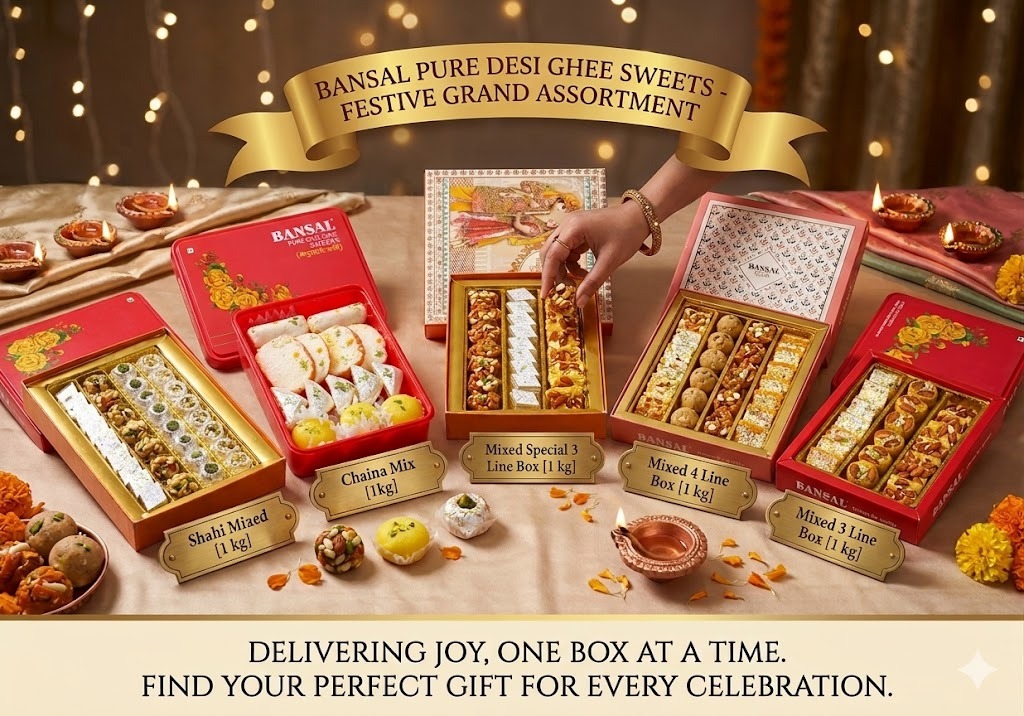 Bansal Sweets Premium Festive Packaging