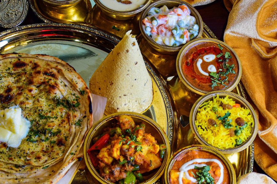 Bansal Shahi Thali Showcase